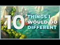 How I would approach gamedev if I had to start over