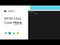Tabnine Javascript code completions