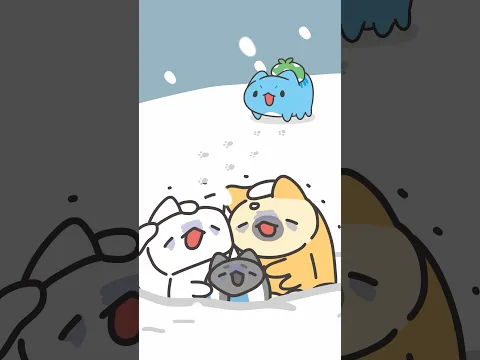 The Pencil Bugcat Family and the Blizzard ✏️🌨️
