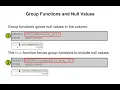 Oracle - SQL