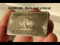 Niobium Metal - A critical and rare metal