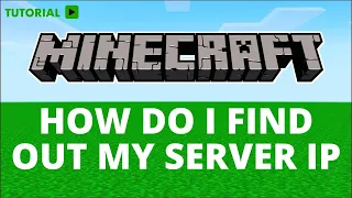 How to find the ip address for a Minecraft server