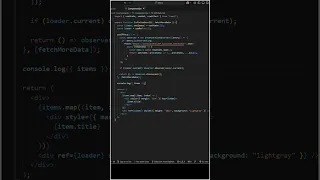 Re Implement Infinite Scrolling with Intersection Observer