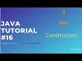 Constructors in Java Java Programming Series Tutorial