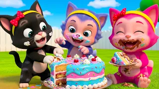 Three Little Kitten Cake New Compilation | Old Macdonald | Baby Cartoon and Kids Songs | Baby Bobo