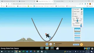 Skate Park Basics PhET intro