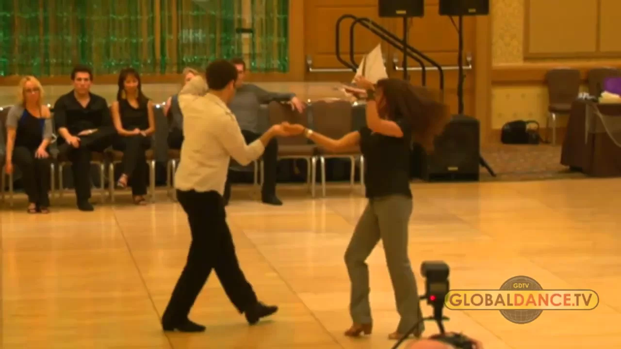 Improv West Coast Swing - Ben Morris & Torri Smith Monterey 2012 Strictly
