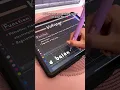 Lagu iPad note taking dark mode 🤯💕 take notes with me | aesthetic digital notes | apple pencil
