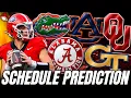 Georgia Bulldogs Schedule Prediction 2026