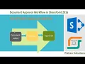 Easy way to implement Multi level Document Approval Work Flow in SharePoint 2016