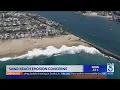 Erosion concerns at Newport Beach