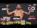 Dan Ige Wife Expecting Child Last Time I Knocked Someone Out In 20 Seconds UFC Vegas 79