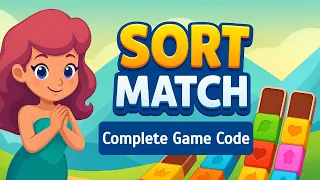 Sort Match Puzzle Unity Source Code Available on Asset Store
