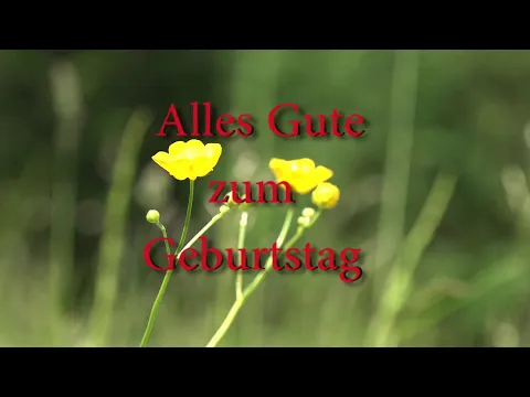 Download MP3 Geburtstagswünsche in Wort und Bild