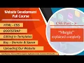 Margin explained with code CSS Part - 8 CSS tutorial for beginners