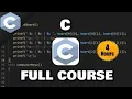 C Language Tutorial for Beginners with Notes Practice Questions Full Course