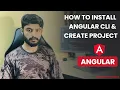 How to install angular cli and create project in Urdu Hindi
