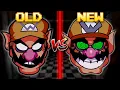 FNF': Mario's Madness V2 - Apparition (Old vs New) (wario head song v1 vs v2 comparison)