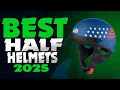 Best Motorcycle Half Helmets 2025 - The Only 6 You Should Consider Today