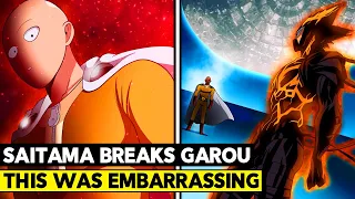 SAITAMA DESTROYS GAROU HIS TRUE POWER REVEALED - One Punch Man Chapter 161