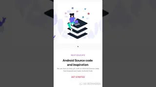 Android XML Layout - onboarding screen demo