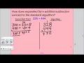Connecting Standard Algorithm to Expanded Form