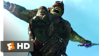 LEGO Teenage Mutant Ninja Turtles - ShellShocked Game Play. 