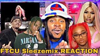 Nicki Minaj - FTCU Sleezemix (feat. Travis Scott, Chris Brown \u0026 Sexyy Red) [FIRST REACTION]