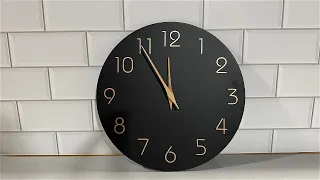 Mosewa 10 inch Battery Operated Wall Clock