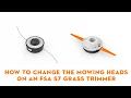 How To Change The Mowing Head On An FSA 57 Grass Trimmer STIHL GB