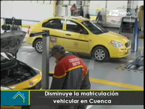 Disminuye la matriculación vehicular en Cuenca