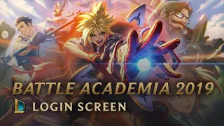 Battle Academia 2019 Login Screen - League of Legends