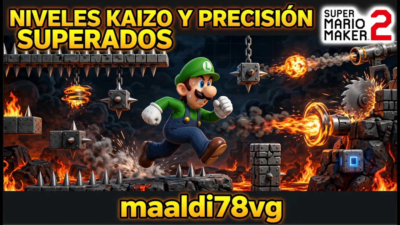 BUENOS NIVELES KAIZO Y PRECISION QUE SUPERE EL DÍA 19 Y 20 DE AGOSTO 2026 EN DIRECTO @Maaldi78VG