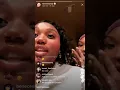 FUNNY Brandy trying to get her daughter to sing on IG Live c