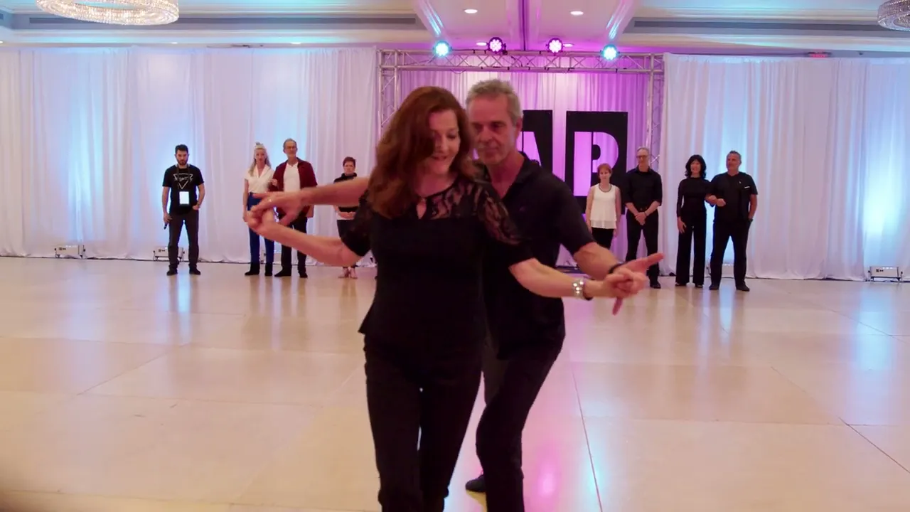 Claude Fortin & Carrie Lucas - 3rd place Masters Jack&Jill Finals - The After Party 2022