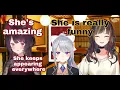 Download Lagu Inui Toko and Hayase Sou dying to Higuchi Kaede's antics [Nijisanji]​