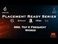 692 Top K Frequent Words Leetcode - 692 Java