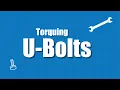 Torque Your Leaf Springs U-bolts Properly One Minute Monday