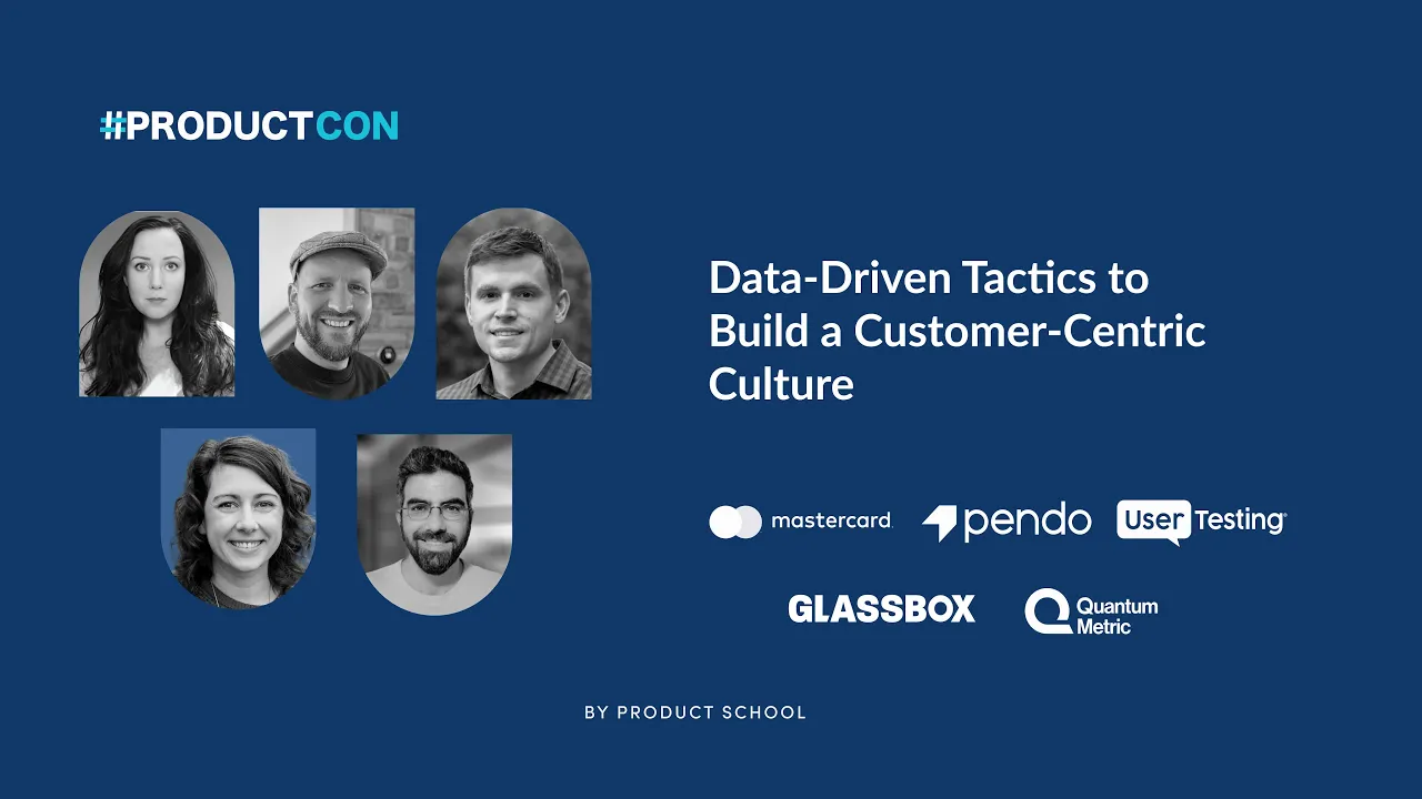 Video: Data-Driven Tactics to Build a Customer-Centric Culture - YouTube thumbnail