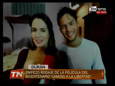 Empezó rodaje de la película del bicentenario Camino a la libertad