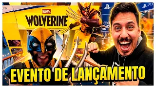 🔥Fui no evento de lançamento do Marvel wolverine! 😱