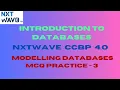SQL Modelling Databases MCQ Practice - 3 Solutions NXT Wave CCBP 4 o