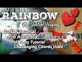 Download Lagu Rainbow by: justin vasquez || Guitar Tutorial || Plucking Pattern || Challenging Chords || Acoustic