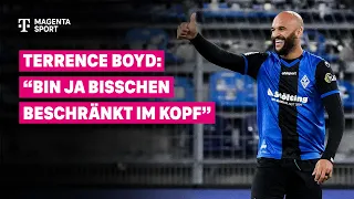 Terrence Boyd nach seinem lupenreinen Hattrick im Interview | 3. Liga | MAGENTA SPORT