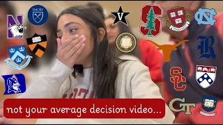 COLLEGE DECISION REACTIONS EMOTIONAL Likely Letter Ivies Stanford T20s More