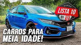 10 CARROS PARA A CRISE DA MEIA IDADE!? Voltar a ter vontade de viver? kkkkk
