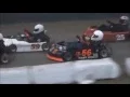 Racing Go Karts at BMI Indoor Speedway