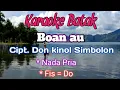 Download Lagu BOAN AU - Marsada band | Karaoke Nada Pria | Lirik | FIS=do