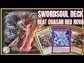 Swordsoul Deck Takes Down Quasar Red Nova Full Combo Strategy in Ranked Duels