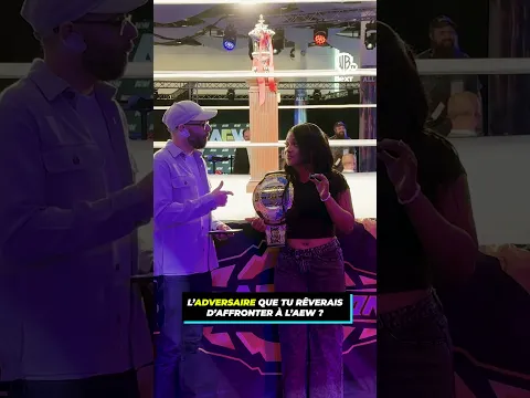 Interview AEW 🇫🇷 | Ces catcheurs rêvent d'affronter... │ Warner TV Next